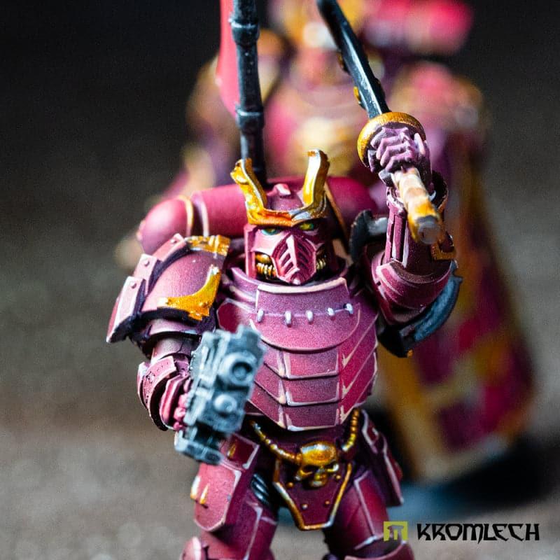 KROMLECH Cyber Samurai Veteran Heads (10)