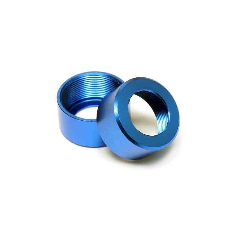 (Clearance Item) HB RACING Cylinder Upper Cap (Blue) Cyclone