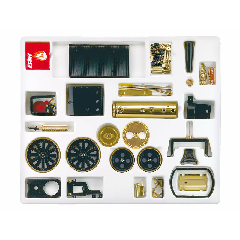 WILESCO D376 Old Smoky Kit (Black and Brass)