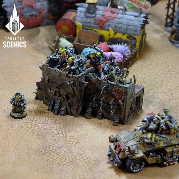 TABLETOP SCENICS Dakka Bunker