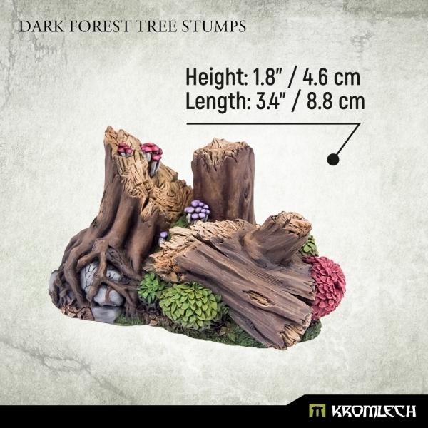 KROMLECH Dark Forest Tree Stumps (5)
