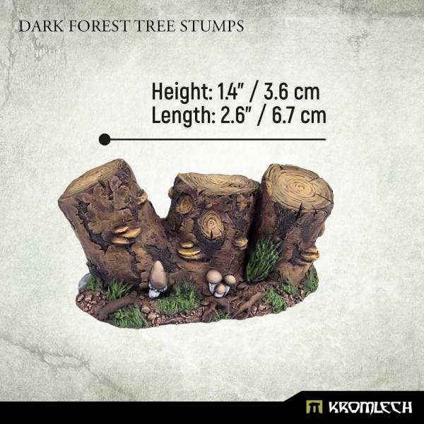 KROMLECH Dark Forest Tree Stumps (5)