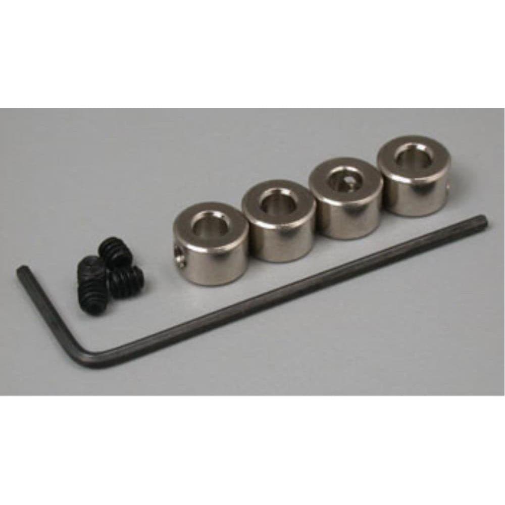 DUBRO 139 DURA-COLLARS 1/8in (4 PCS PER PACK) - Hearns Hobbies Melbourne - Dubro