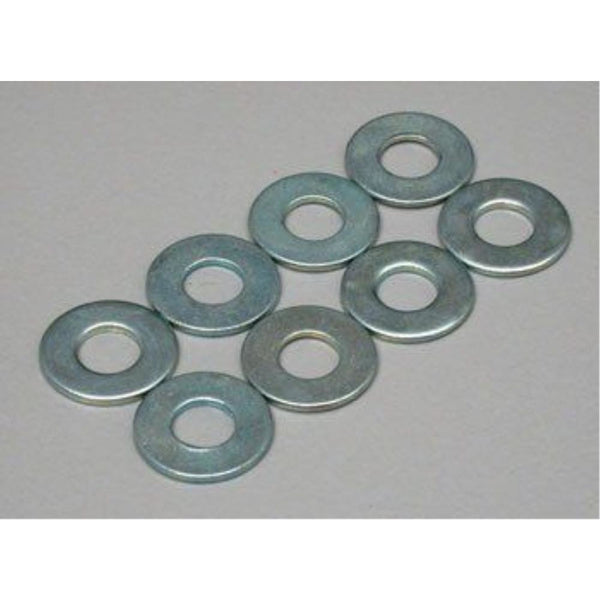 DUBRO 2110 4MM FLAT WASHERS (8 PCS PER PACK) - Hearns Hobbies Melbourne - Dubro