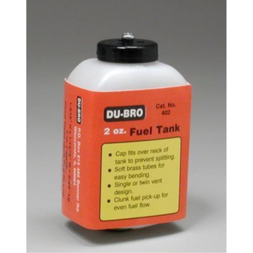 DUBRO 402 2 OZ. FUEL TANK (1 PC PER PACK) - Hearns Hobbies Melbourne - Dubro