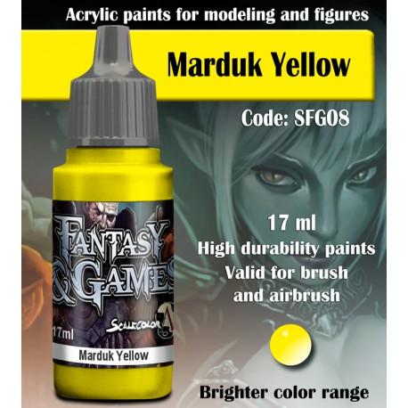SCALE75 Fantasy & Games Marduk Yellow Acrylic Paint 17ml