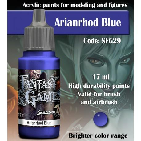 SCALE75 Fantasy & Games Arianrhod Blue Acrylic Paint 17ml