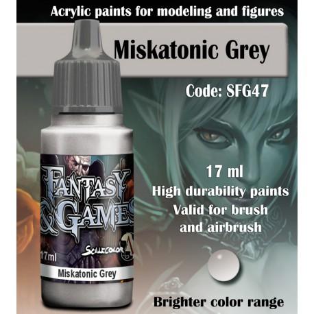 SCALE75 Fantasy & Games Miskatonic Grey Acrylic Paint 17ml