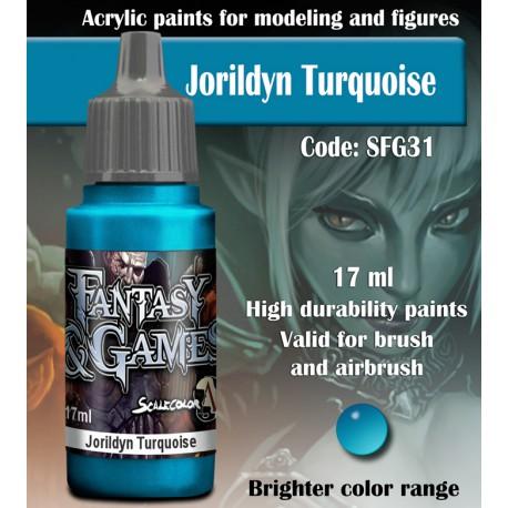 SCALE75 Fantasy & Games Jorildyn Turquoise Acrylic Paint 17