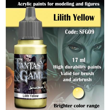 SCALE75 Fantasy & Games Lilith Yellow Acrylic Paint 17ml
