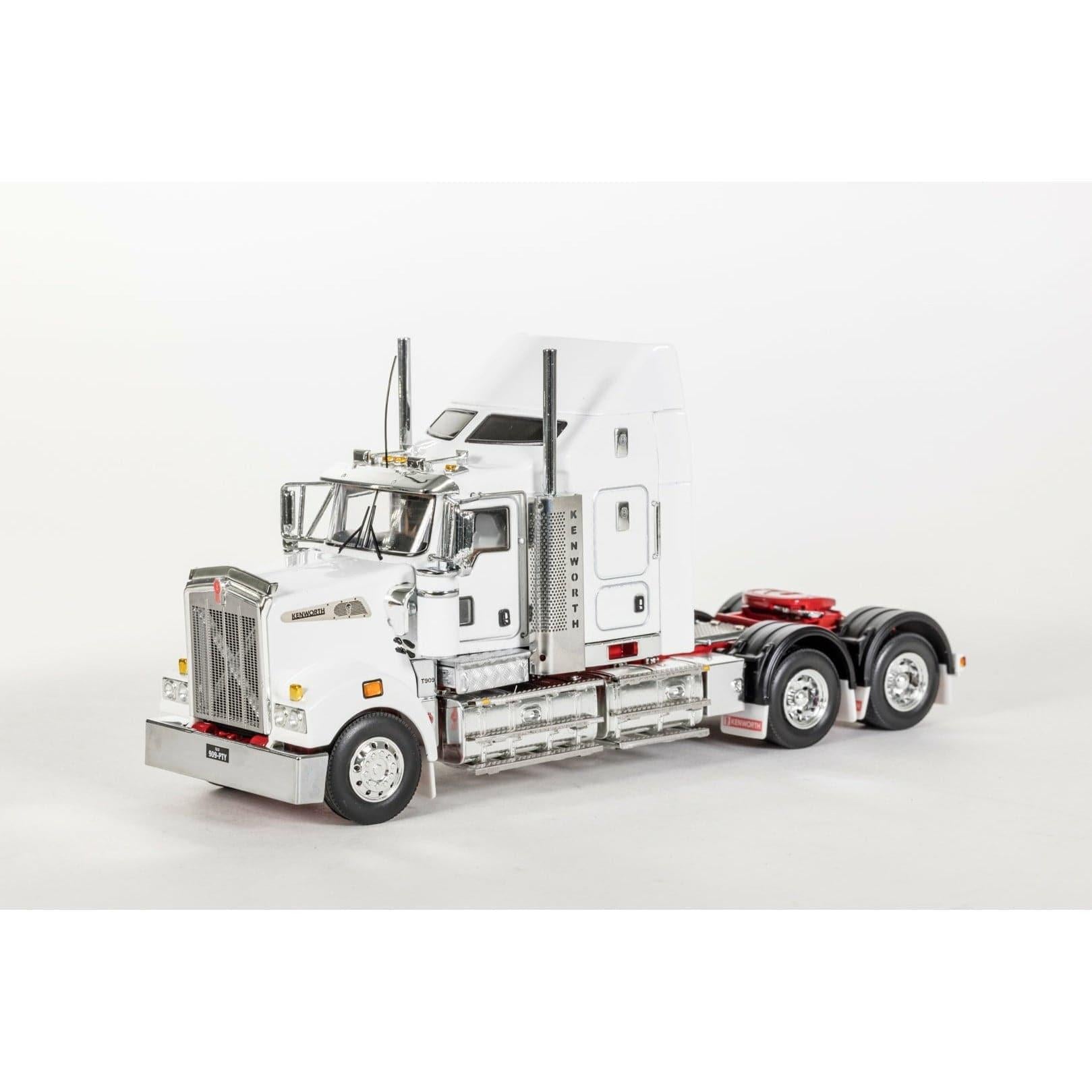 DRAKE 1/50 Kenworth T909 White Red - Flaring and Aero Kit