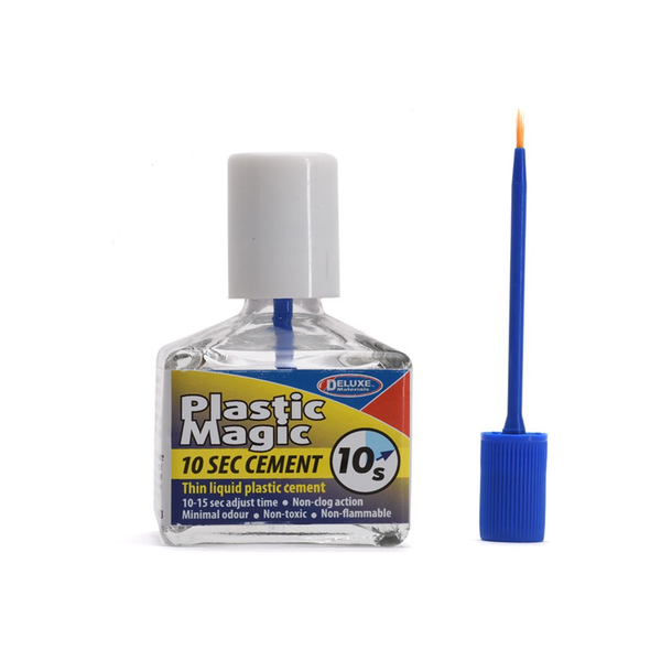 DELUXE MATERIALS AD83 Plastic Magic 10sec Cement