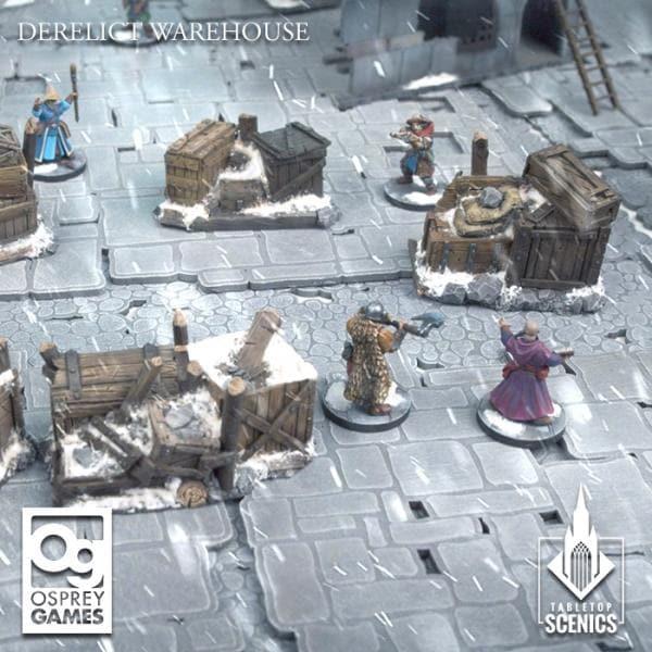 TABLETOP SCENICS Derelict Warehouse (Frostgrave) (5)