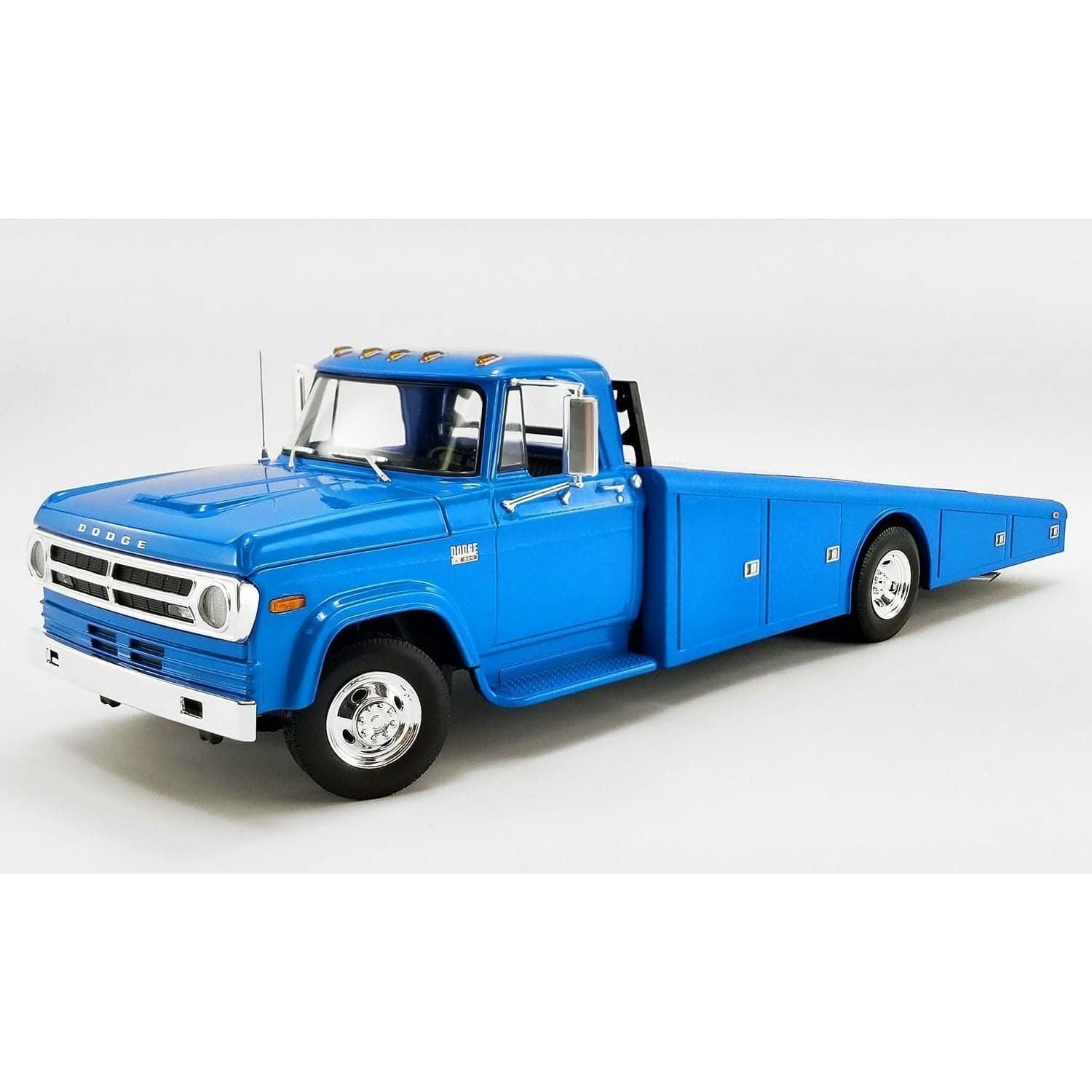 ACME 1/18 1970 Dodge D-300 Ramp Truck Corporate Blue