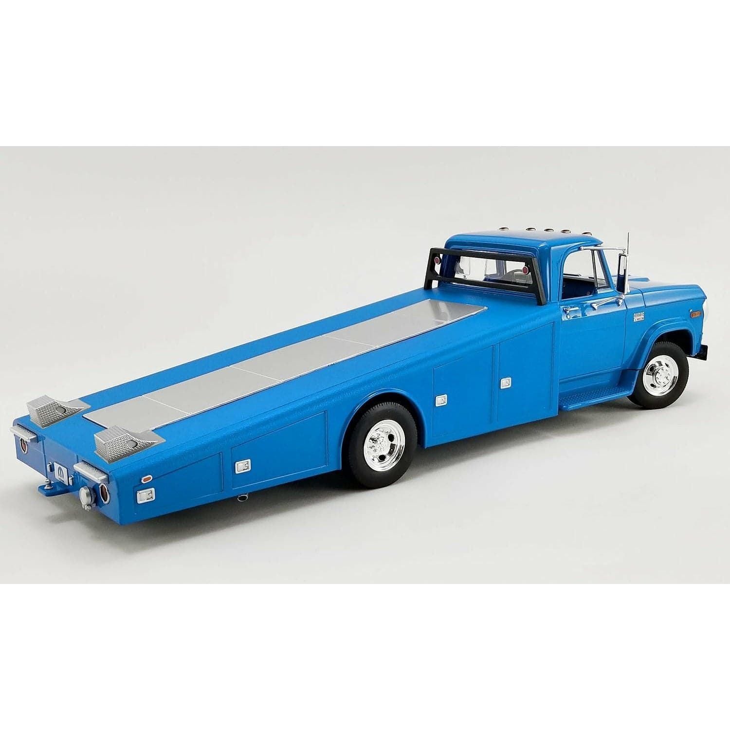 ACME 1/18 1970 Dodge D-300 Ramp Truck Corporate Blue