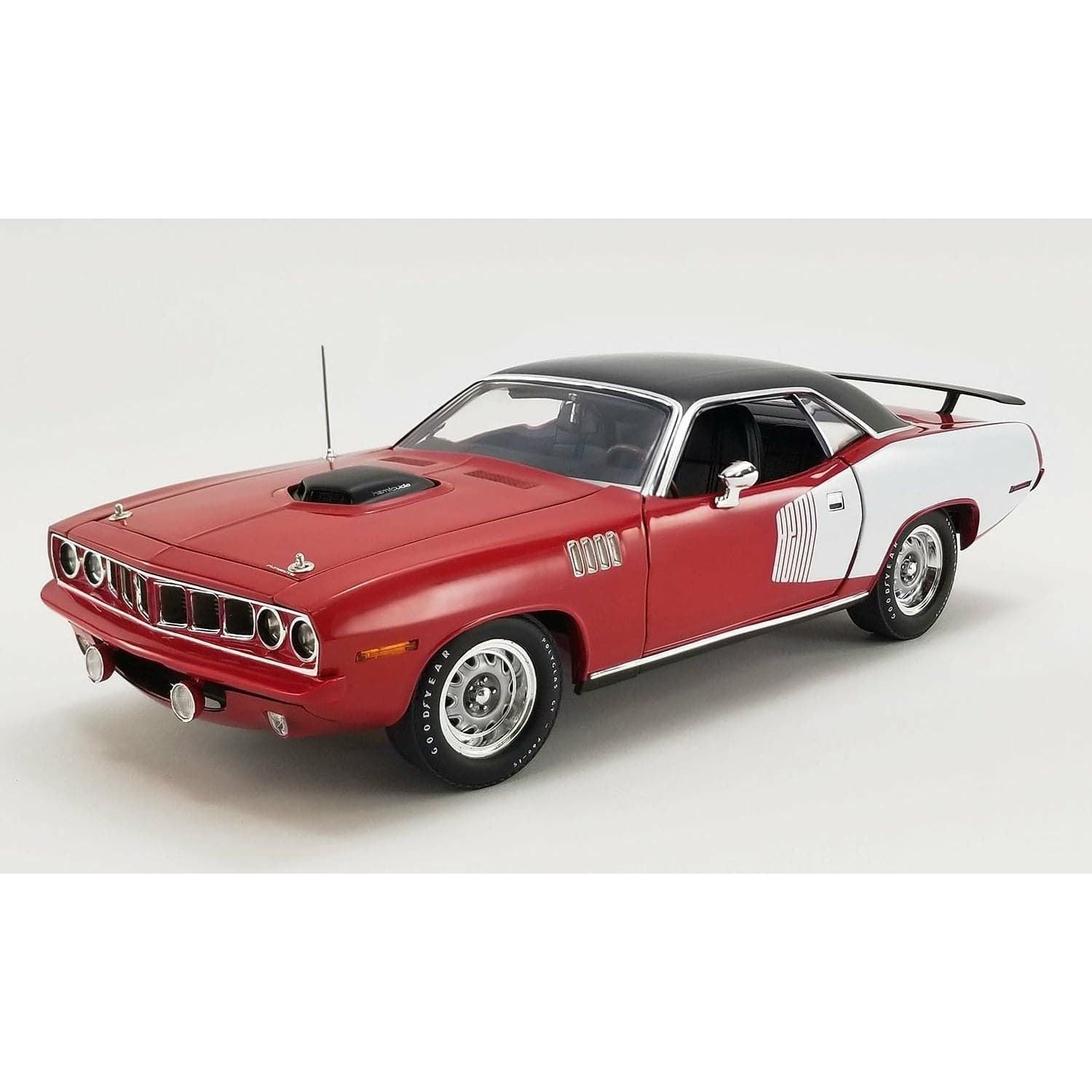 ACME 1/18 1971 Plymouth Hemi Cuda 1 of 1 Red/White