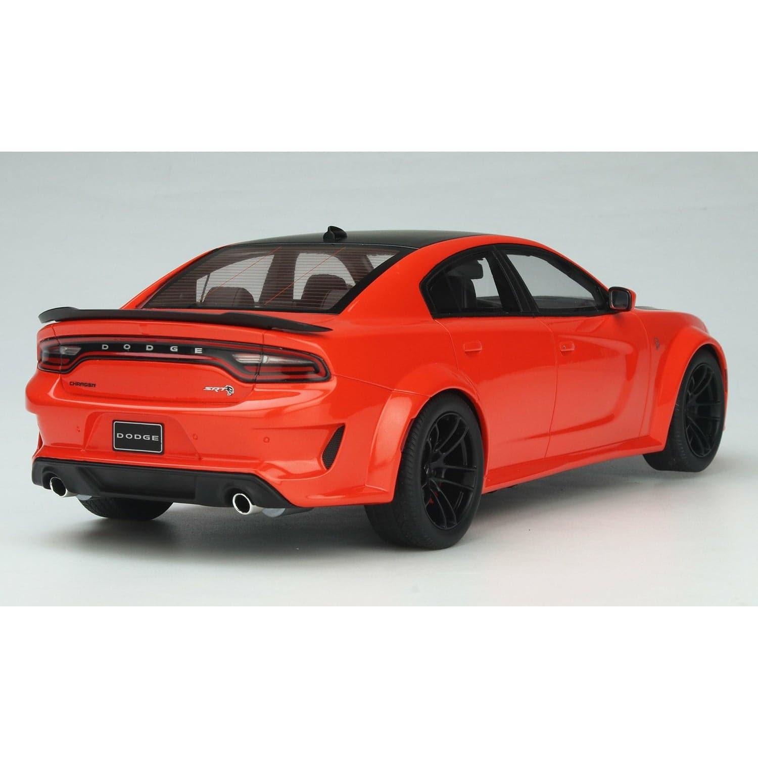 GT SPIRIT 1/18 2021 Dodge Charger SRT Hellcat Red Eye Go Mango