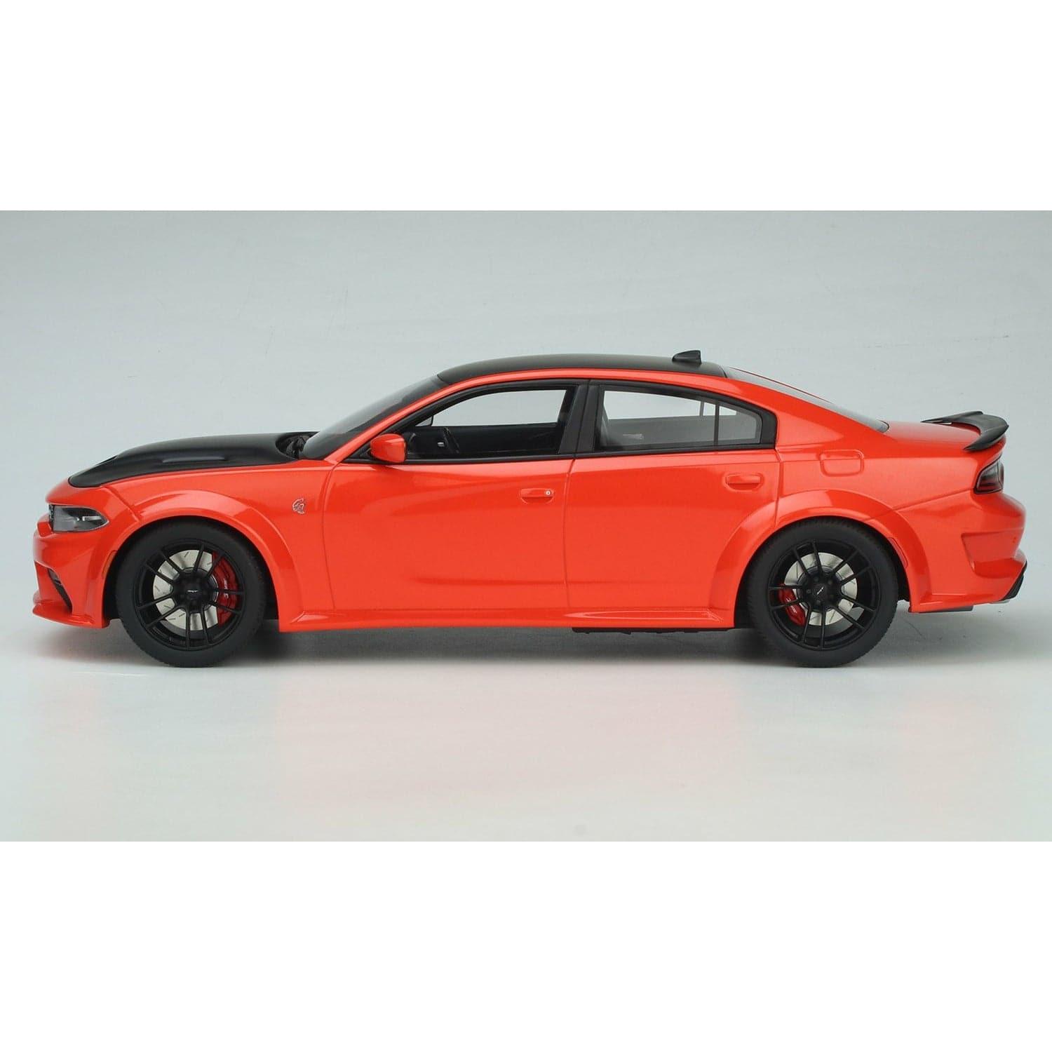 GT SPIRIT 1/18 2021 Dodge Charger SRT Hellcat Red Eye Go Mango