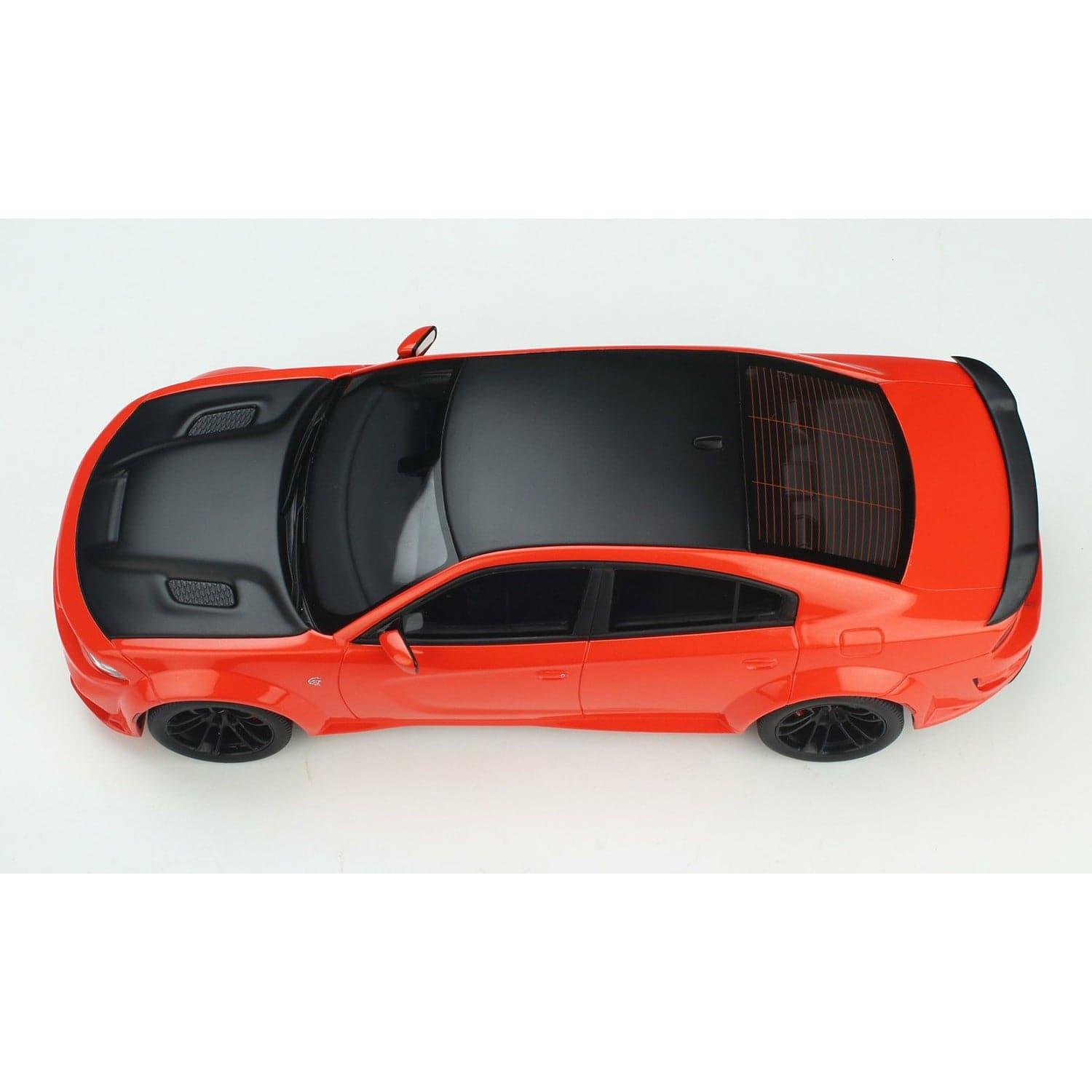 GT SPIRIT 1/18 2021 Dodge Charger SRT Hellcat Red Eye Go Mango