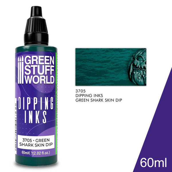 GREEN STUFF WORLD Dipping Ink - Green Shark Skin Dip 60ml