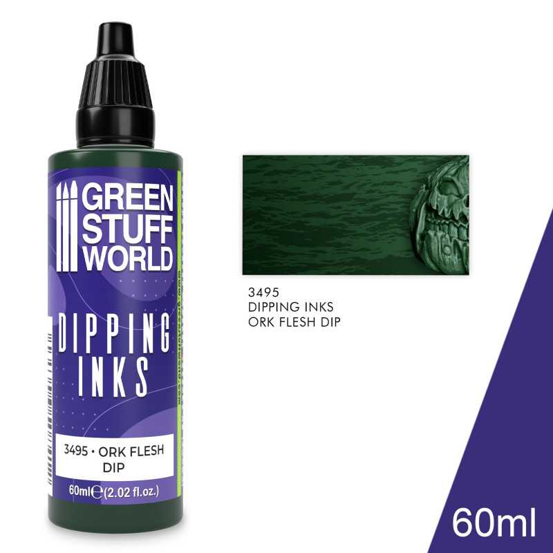 GREEN STUFF WORLD Dipping Ink - Ork Flesh Dip 60ml