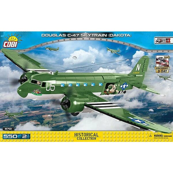 COBI World War II - Douglas C-47 Skytrain (Dakota) D- Day E