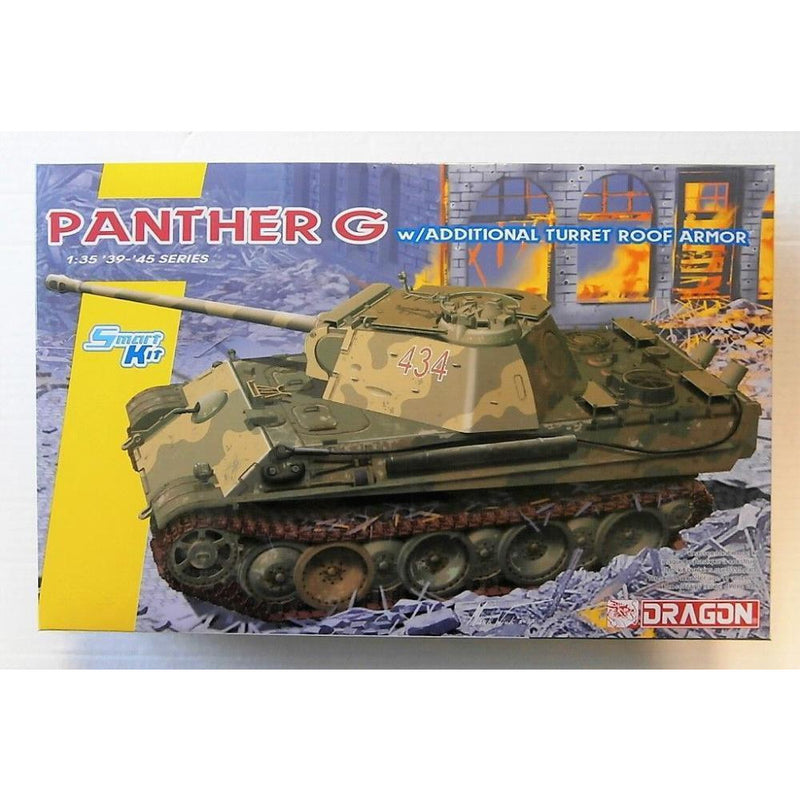 DRAGON 1/35 Panther Ausf.G Late Production w/add on Anti-Ai
