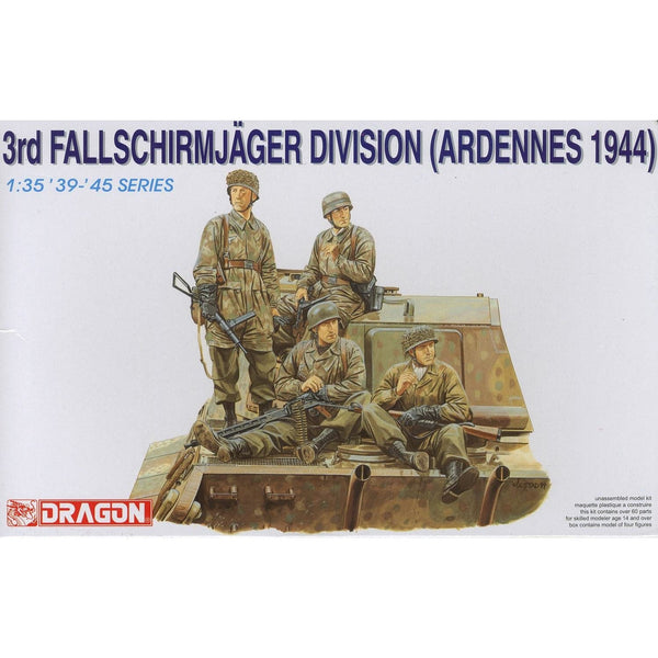 DRAGON 1/35 3rd Fallschrimjage R Division (Ardennes 1944)