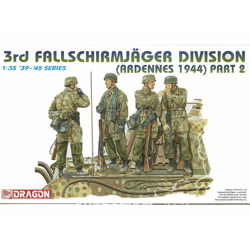 DRAGON 1/35 3rd Fallschirmjager Division (Ardennes 1944) Part 2