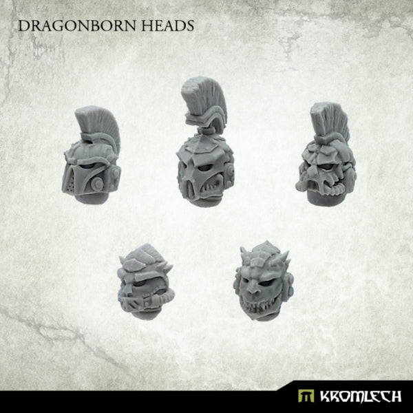 KROMLECH Dragonborn Heads (10)