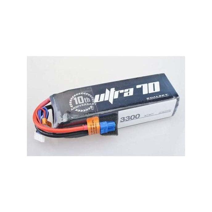 DUALSKY Ultra 70 LiPo Battery, 3300mAh 6S