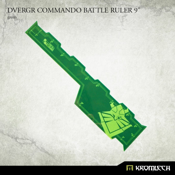KROMLECH Dvergr Commando Battle Ruler 9" (Green)