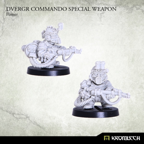 KROMLECH Dvergr Commando Special Weapon : Flamer (1)
