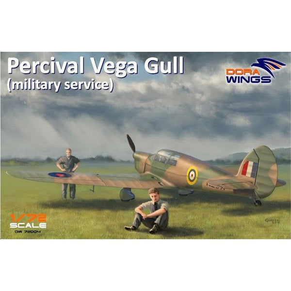 DORA WINGS 1/72 Percival Vega Gull (Military Service)