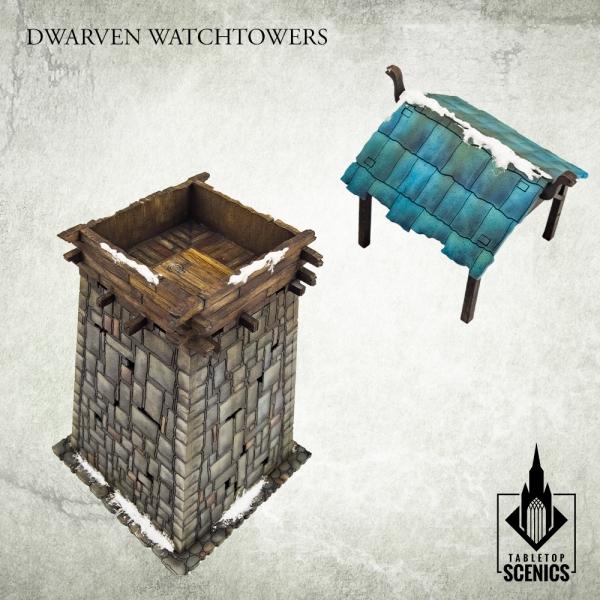TABLETOP SCENICS Dwarven Watchtowers (2)