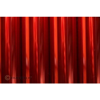 PROFILM Transparent Red 60 cm 2 Metre Roll