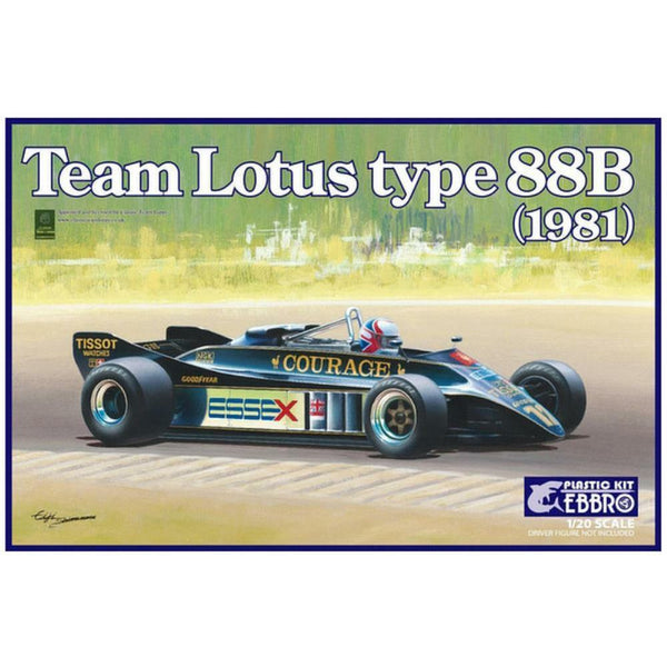 EBBRO 1/20 Team Lotus 88B 1981