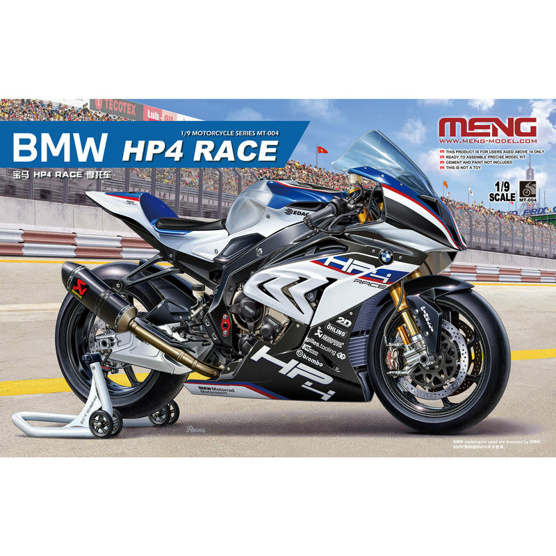 MENG 1/9 BMW HP4 Race