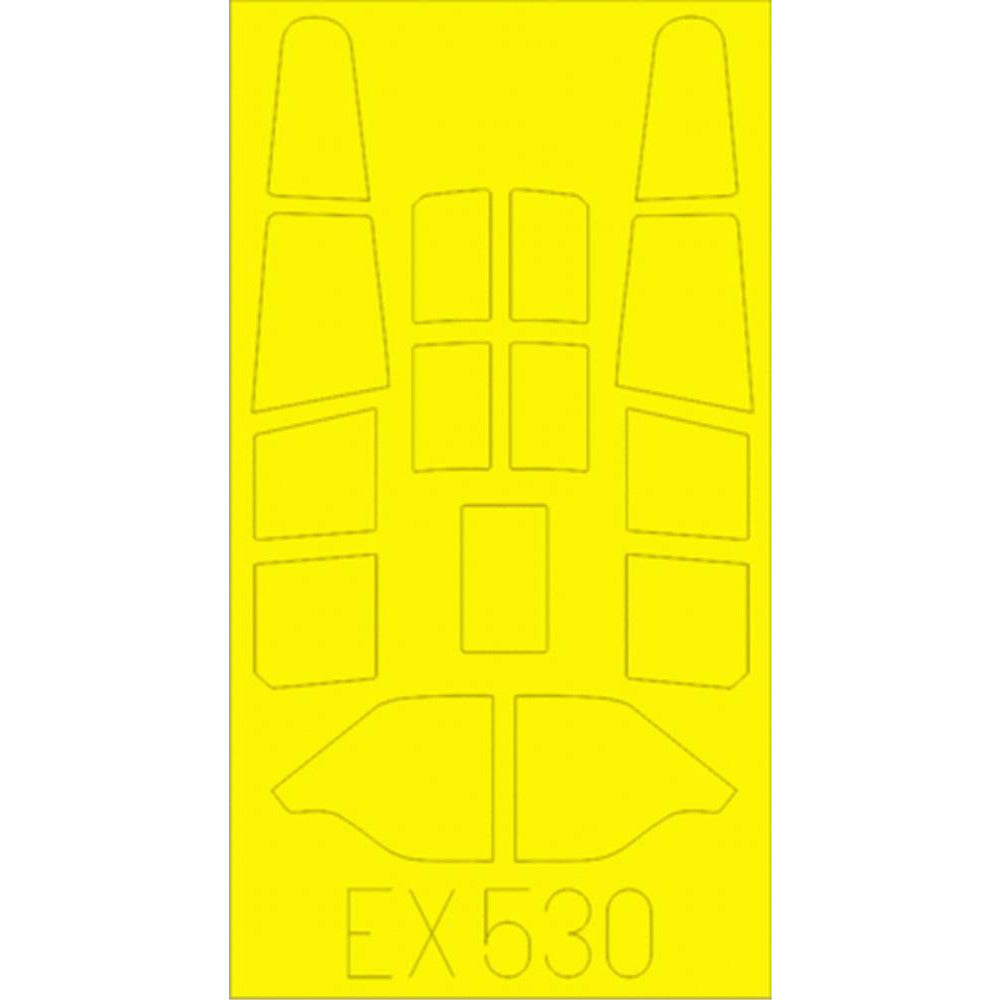 EDUARD Masks for 1/48 P-40B  1/48 (EX530) - Hearns Hobbies Melbourne - EDUARD