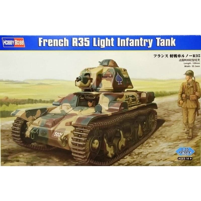 HOBBY BOSS 1/35 French R35 Light Infantry Tank