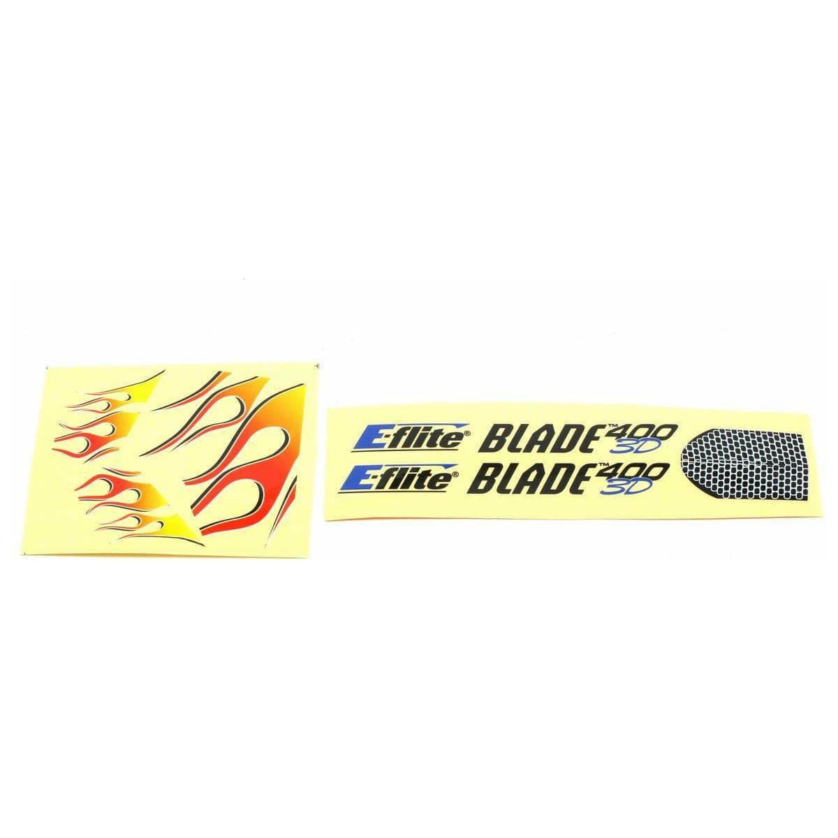 E-FLITE Decal Sheet, Flame B400