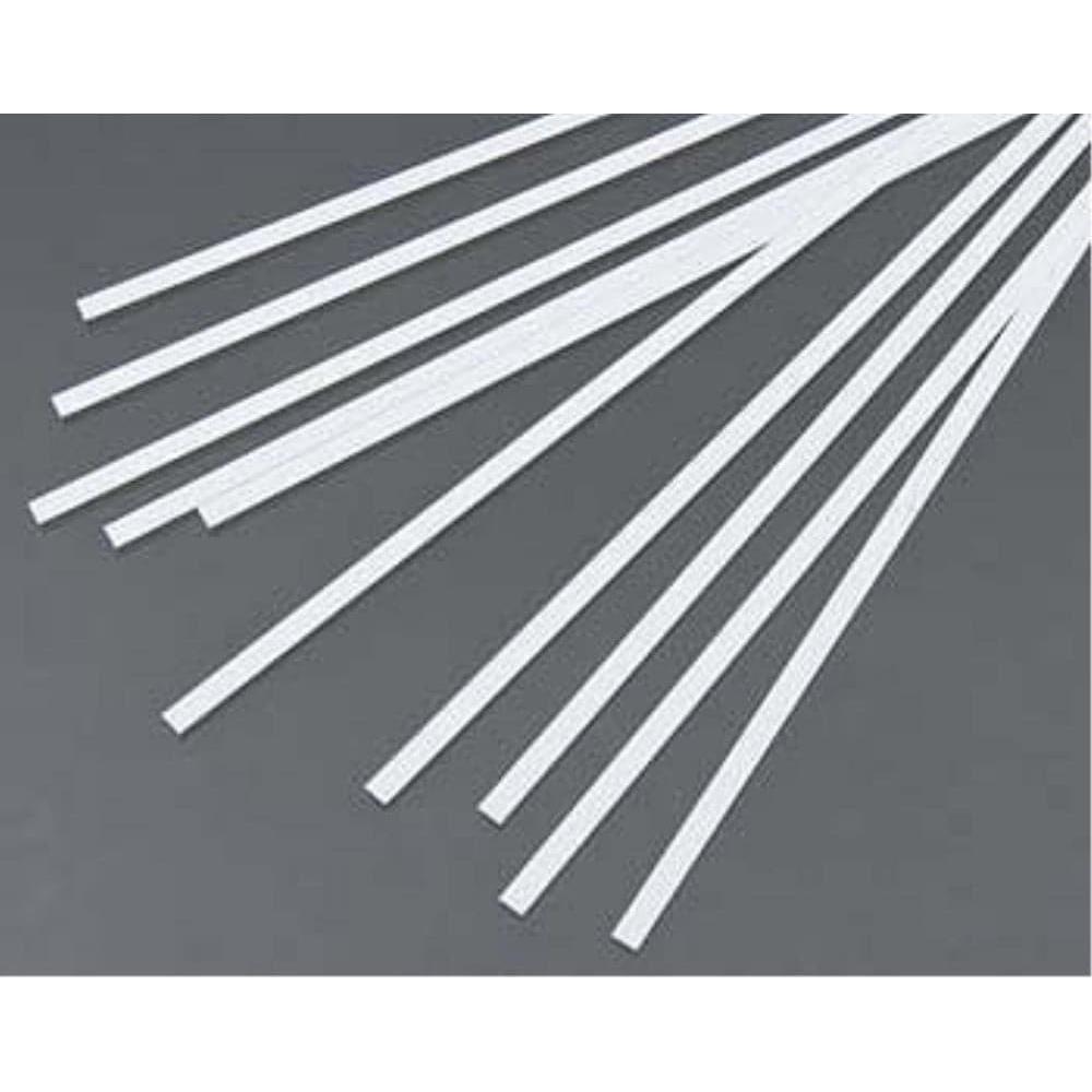 EVERGREEN 117 White Styrene Strip .015 x .156 (10)