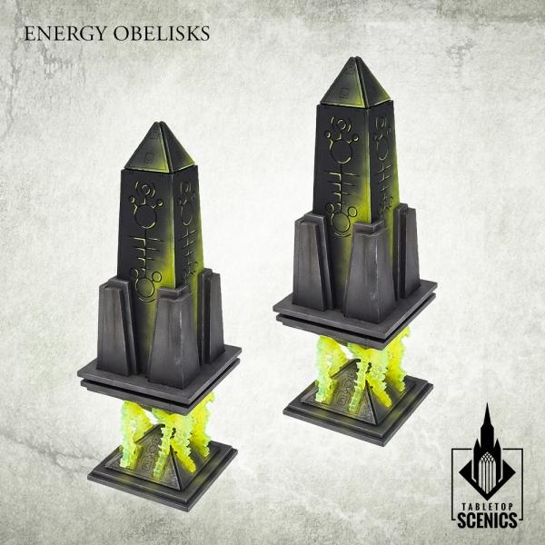 TABLETOP SCENICS Energy Obelisks (2)