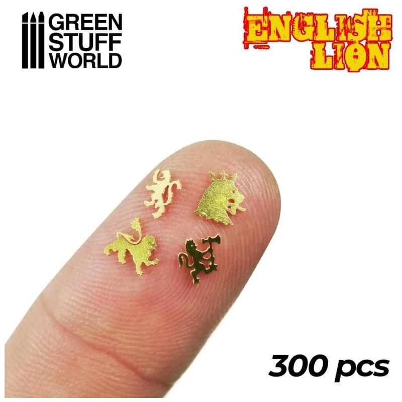 GREEN STUFF WORLD English Lion Symbols