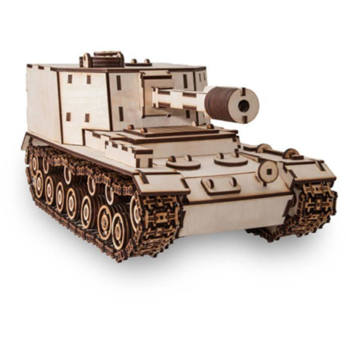EWA Tank SAU212 Wooden Model Kit