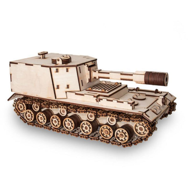 EWA Tank SAU212 Wooden Model Kit
