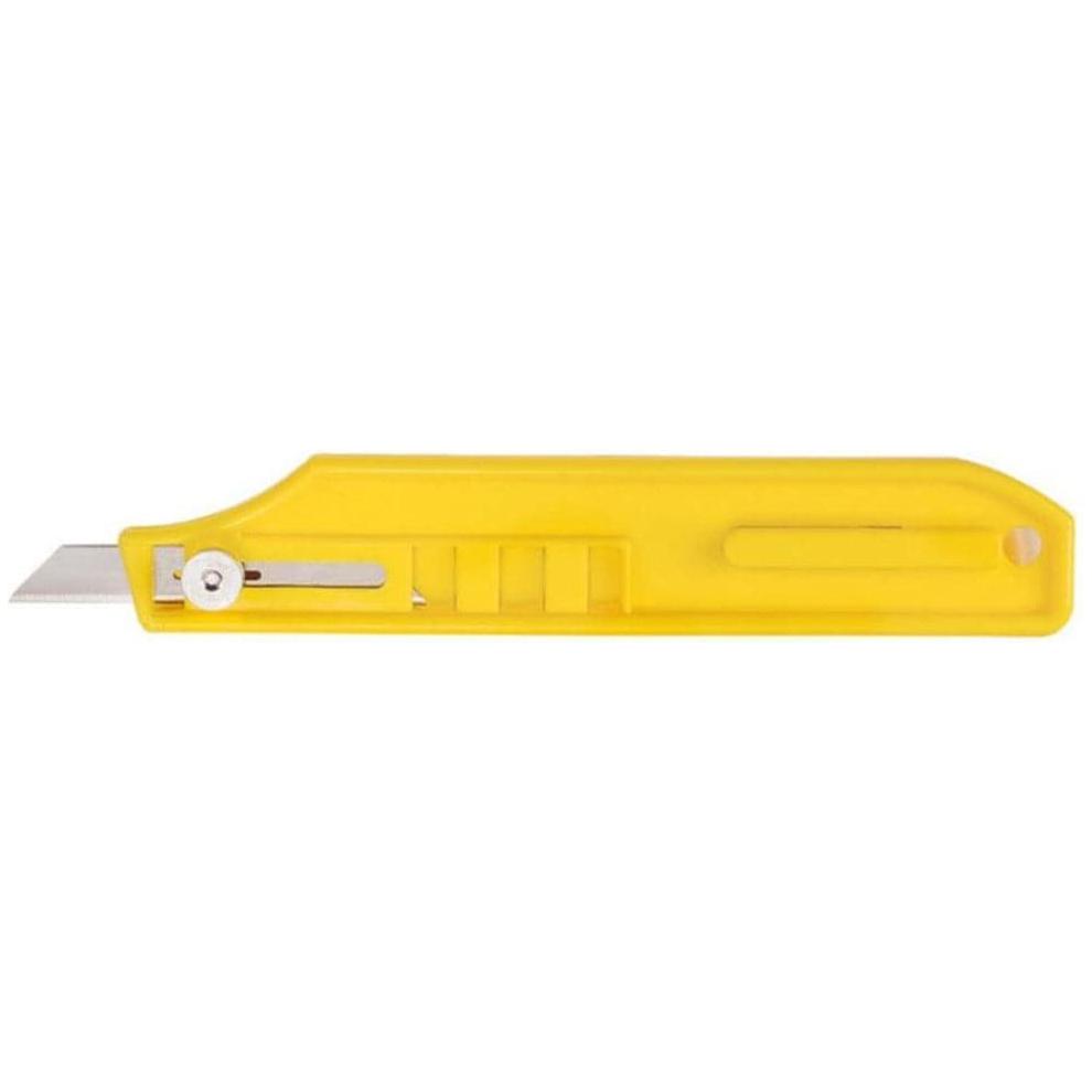 EXCEL K8 Flat Yellow Handle Light Duty Knife