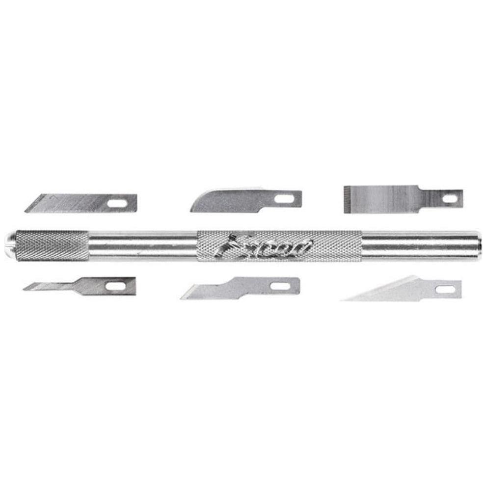 EXCEL K1 Handle Only with 6 Assorted Blades