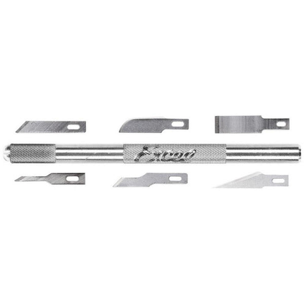 EXCEL K1 Handle Only with 6 Assorted Blades