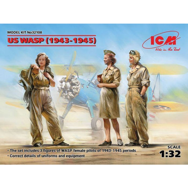 ICM 1/32 US WASP (1943-1945) (3 Figures)